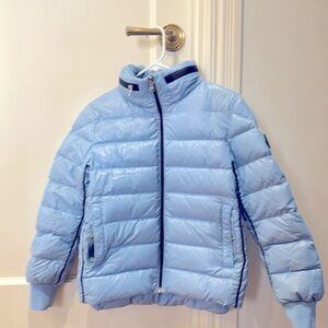 Moncler Kids’ Light Blue Jacket; Size 12. Excellent condition